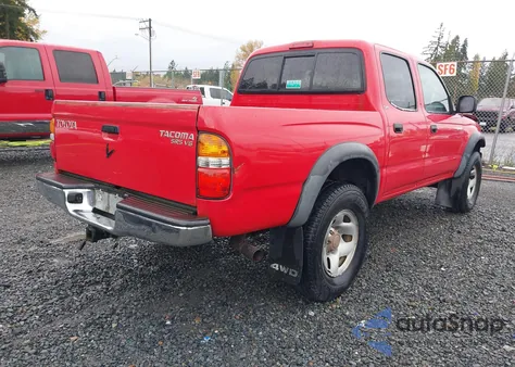 2001 Toyota Tacoma Base V6 from USA, damaged, VIN 5TEHN72N61Z769710